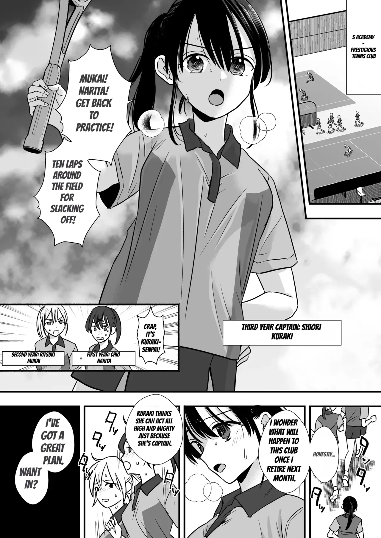 Bullying by Senior Members of the Tennis Club [テニス部の先輩いじめ] - Page 2