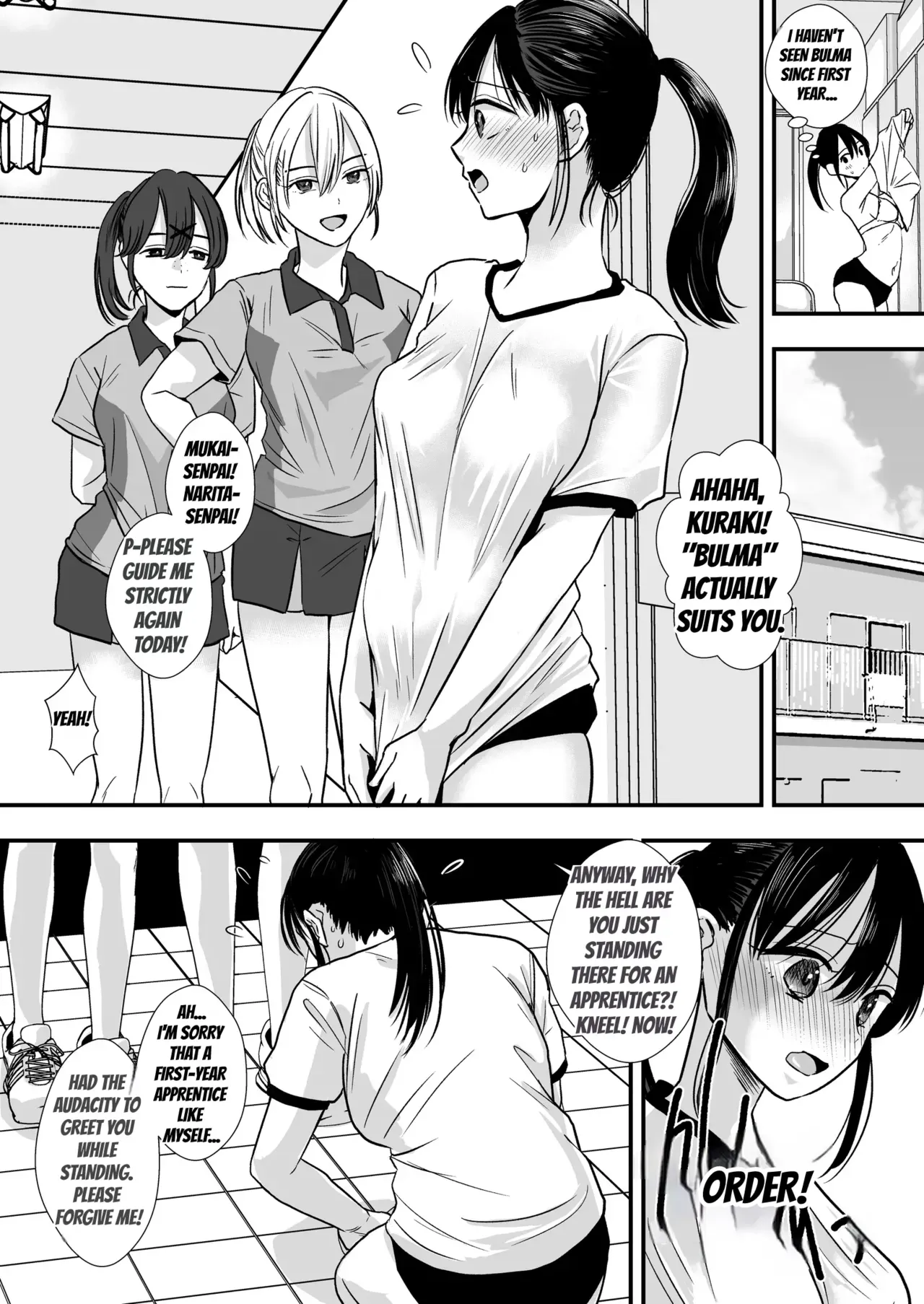 Bullying by Senior Members of the Tennis Club [テニス部の先輩いじめ] - Page 6