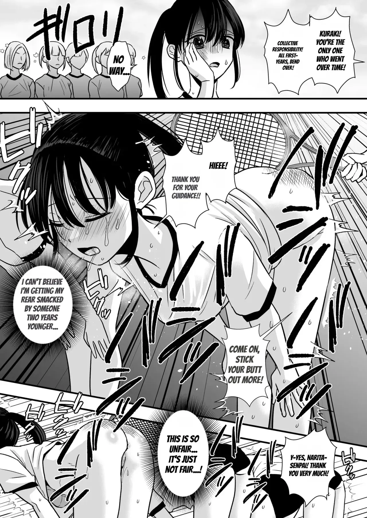 Bullying by Senior Members of the Tennis Club [テニス部の先輩いじめ] - Page 8