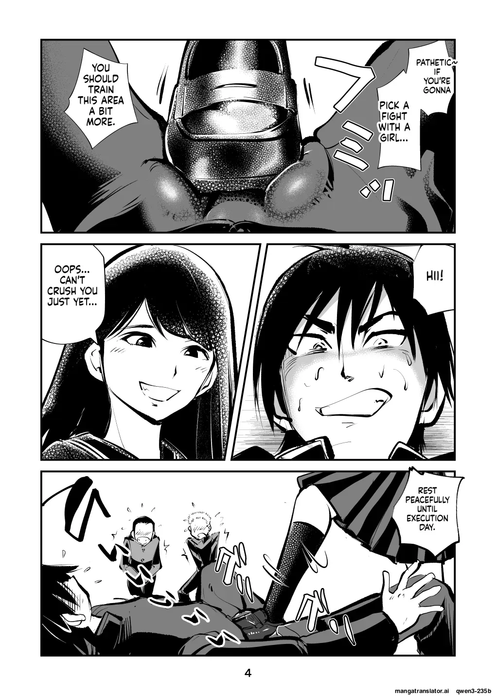 [Pecan (Makunouchi)] Chinkei Shikkou 3| Implementing Penis Penalty - Page 5