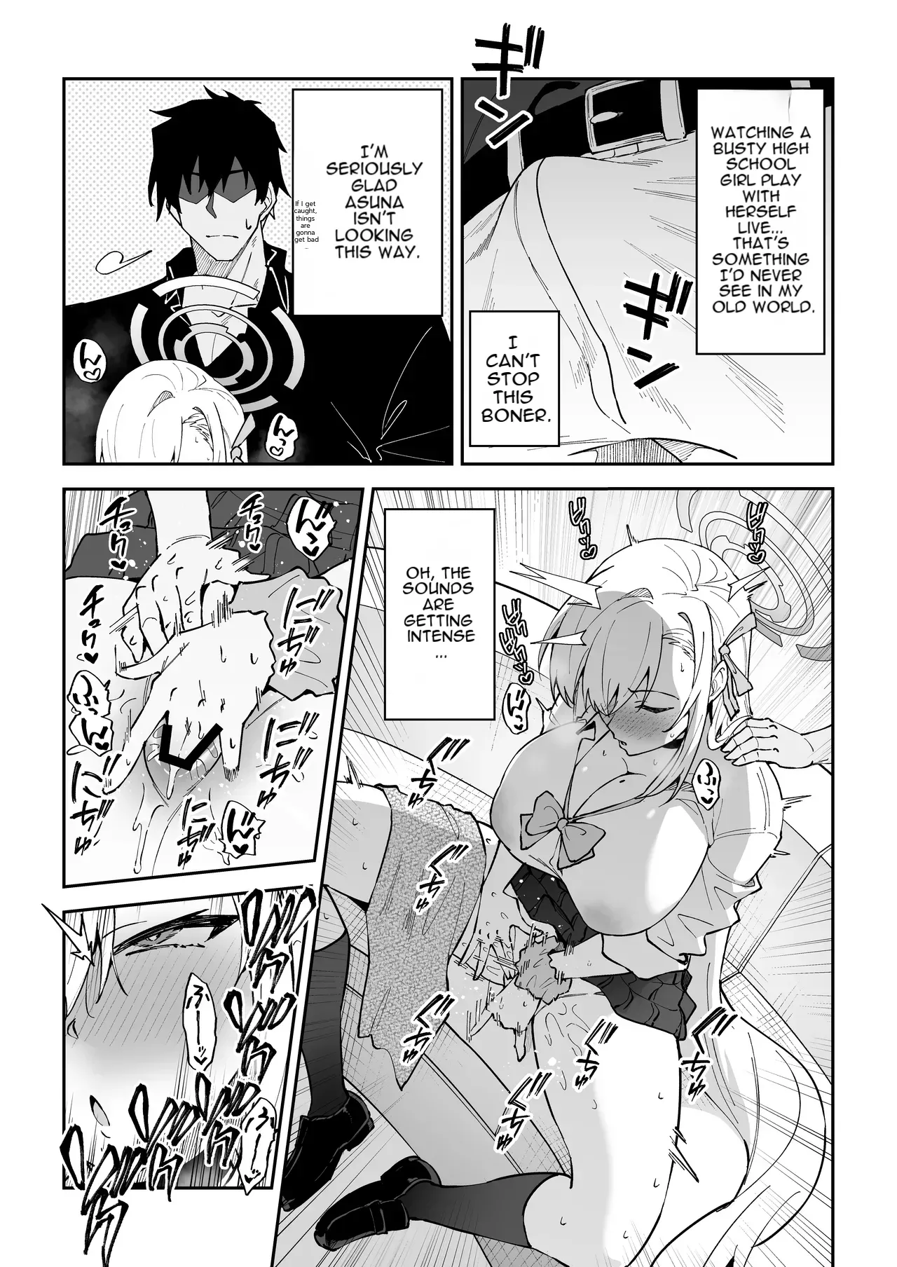 [Syunichi Kansuu (Syunichi)] Seiyoku ga Bug-tta Seito ~Ichinose Asuna~ | The Student Whose Balance Has Gone Haywire ~Asuna Ichinose~ (Blue Archive) [English] [Digital] - Page 7