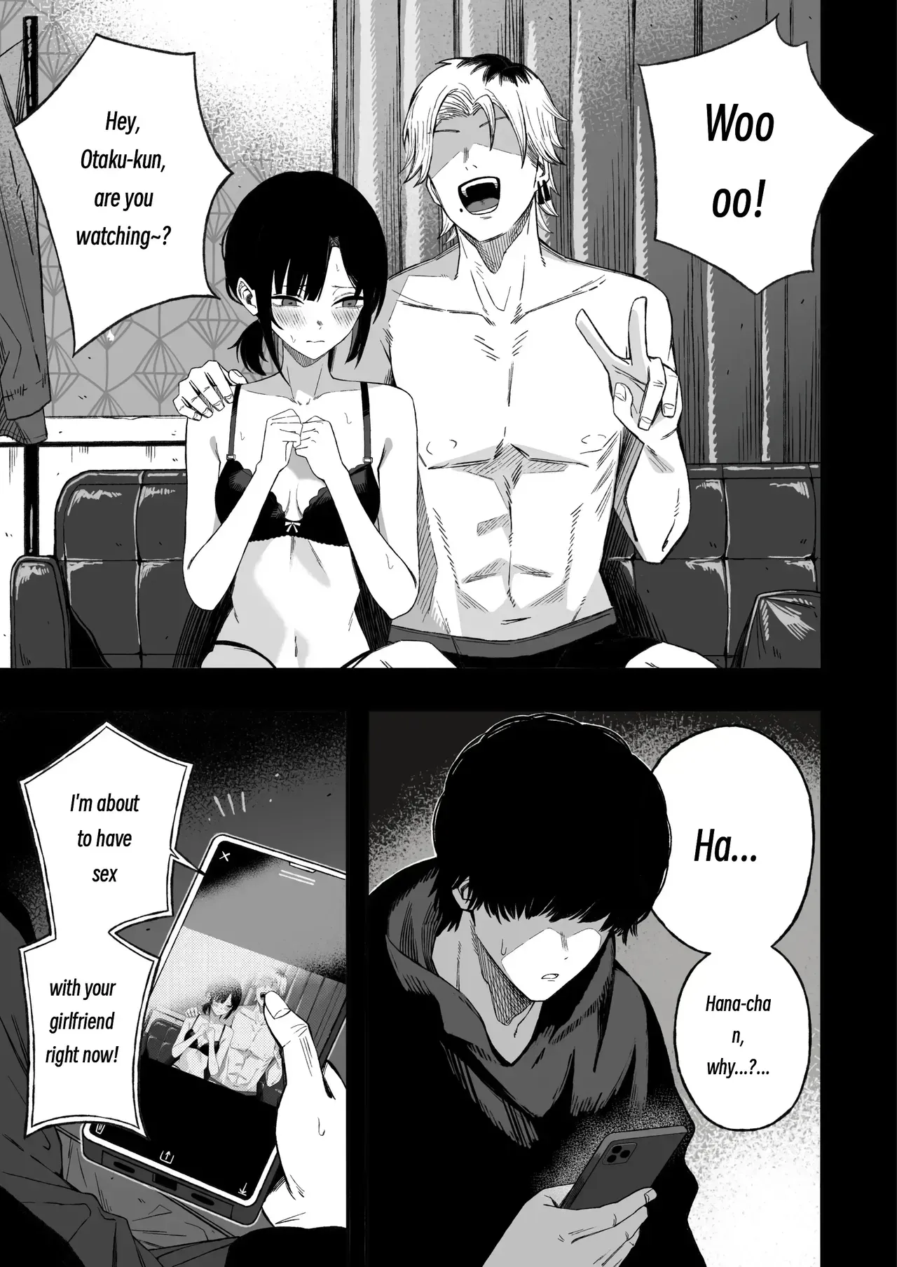 [Yofukashi no Heya (Yonayona)] Netori Otoko o Mesu ni suru | Turning a Cuckolder into a Girl [English] [MTL] - Page 2