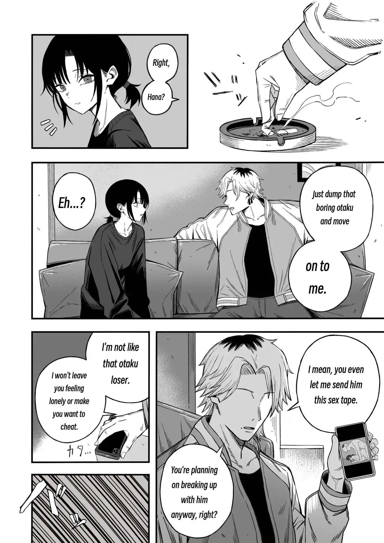 [Yofukashi no Heya (Yonayona)] Netori Otoko o Mesu ni suru | Turning a Cuckolder into a Girl [English] [MTL] - Page 7