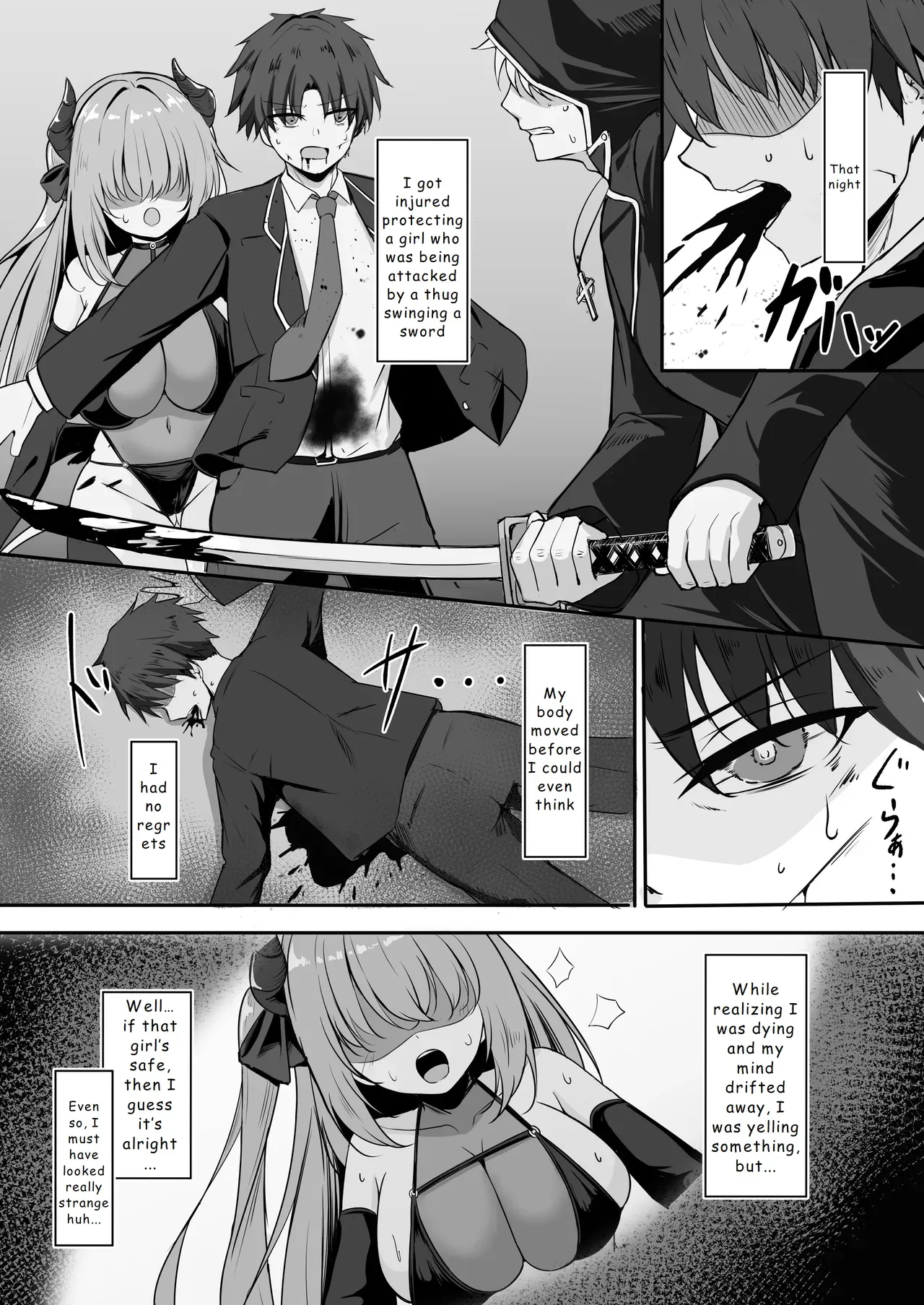 [Party Balut (Balut)] Succubus ni TS Shitemo Zettai ni Mesu Ochi Nante Shinai! | Even if I Genderbend into a Succubus... I Will Never Lose My Mind to This Female Body! [English] [Hydranoid] [Digital] - Page 2