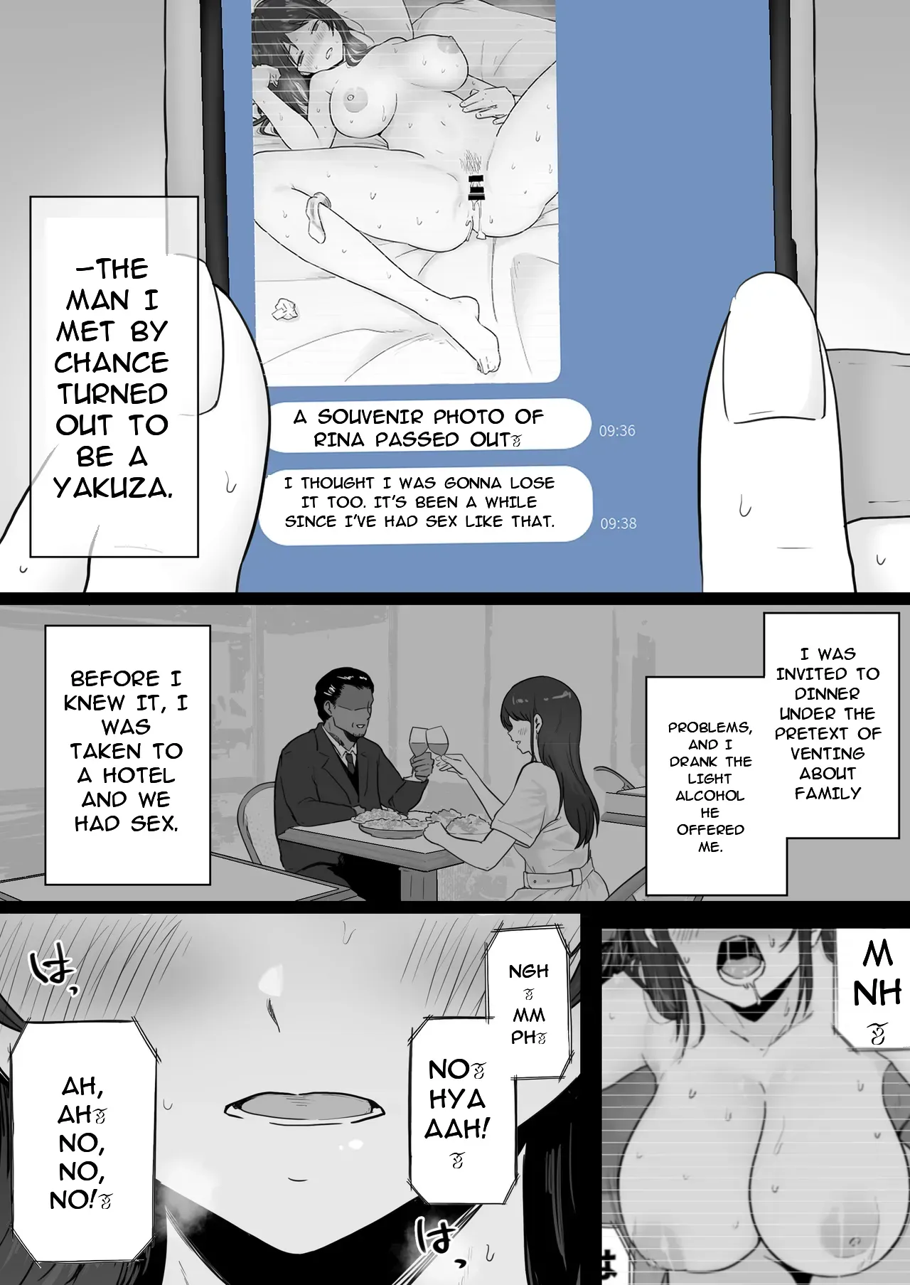[Watson-dou] Houkai Kazoku 0-Hahaoya ga Yakuza to no Sex ni Hamatta Hanashi- [English] - Page 8
