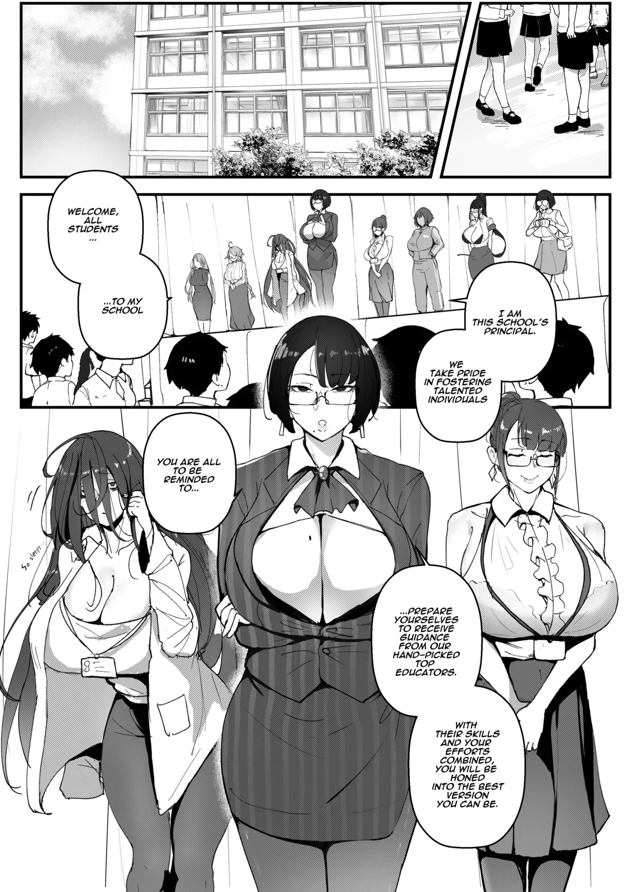 [Nodo (Puzenketsu)] Principal Grace Rewrite [English] - Page 2