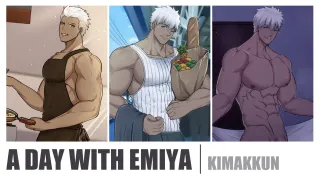 [kimakkun] A Day with Emiya [English + Textless w/ Croagunk & Grimmjow Bonuses] cover