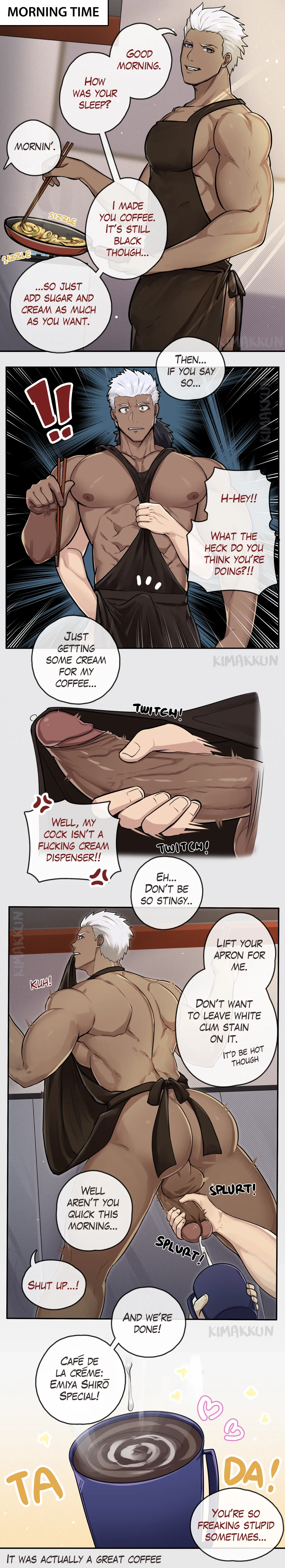 [kimakkun] A Day with Emiya [English + Textless w/ Croagunk & Grimmjow Bonuses] - Page 2