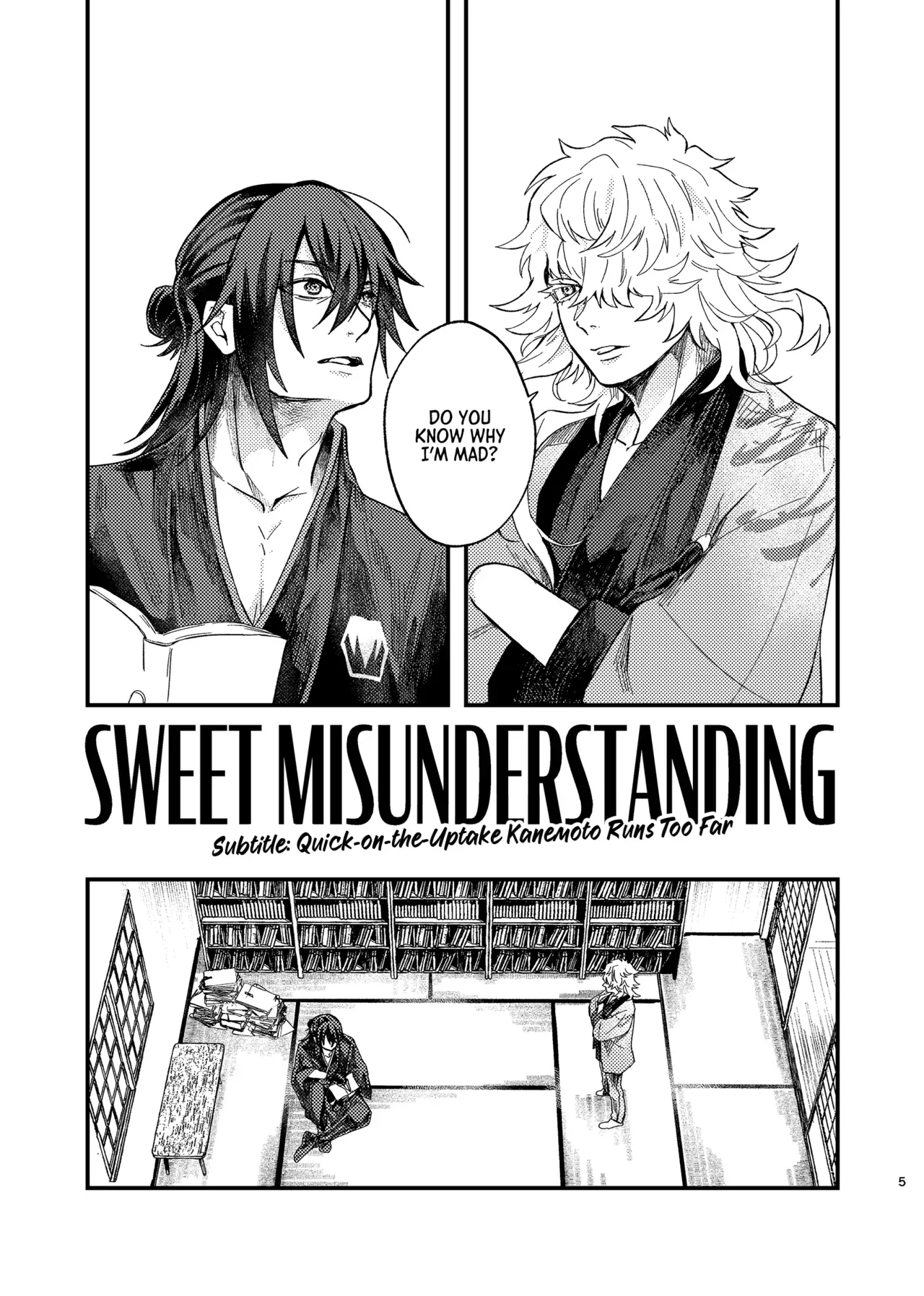 [S.T.O (Kazaki)] SWEET MISUNDERSTANDING (Touken Ranbu) [English] [mayabird] [Digital] - Page 4
