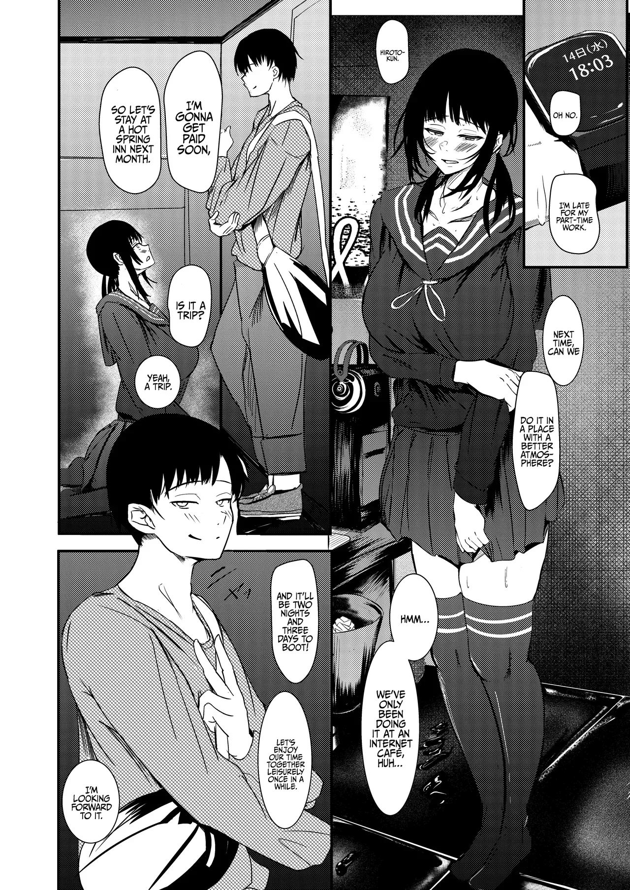[Kyuujitsu Kakarichou (NekoTamas)] Tokumei de Kare to no Seijijou o Soudan Shitara | When I Tried to Anonymously Get Advice for MY Sex Life with My Boyfriend I Got Turned Into a Bitch with Baby-Making Sex [Shortened] [English] {Doujins.com} [Digital] - Page 3