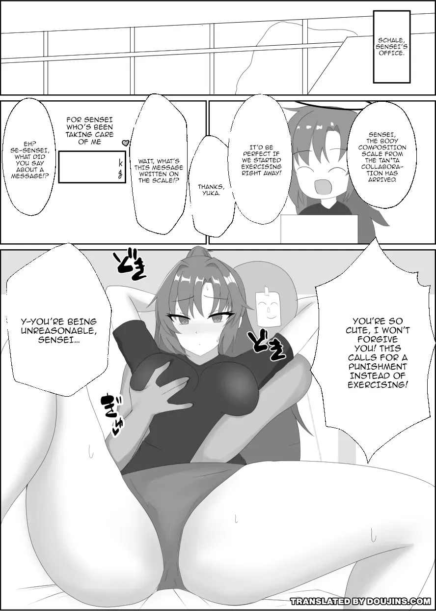 [Yorokin Pan Koujou (Adamyon)] Osewa ni Natteiru Sensei to | With the Sensei That Took Care of Me (Blue Archive) [English] {Doujins.com} [Digital] - Page 2