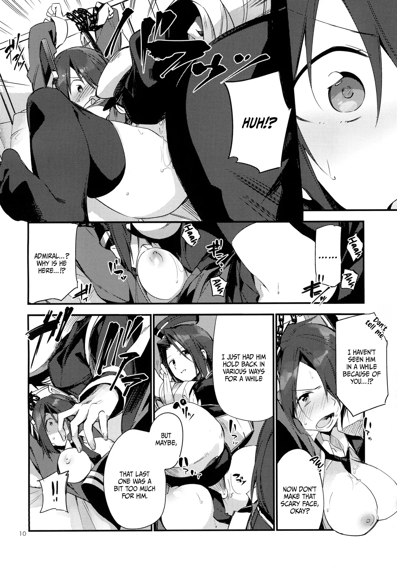 [TOZAN_BU (Fujiyama)] Kurai Keisha | Dark Inclination (Kantai Collection -KanColle-) [English] {Doujins.com} [Digital] - Page 10