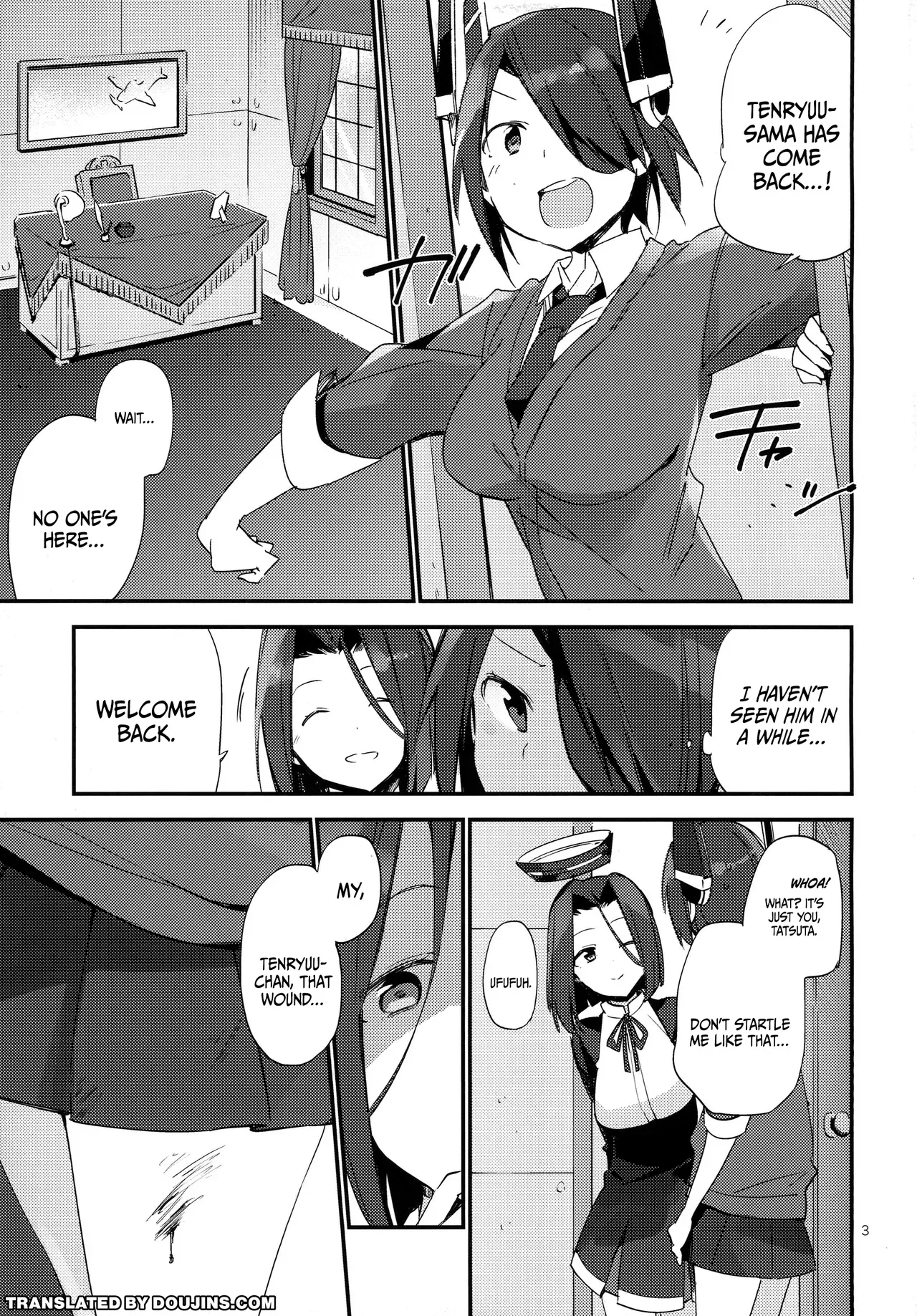 [TOZAN_BU (Fujiyama)] Kurai Keisha | Dark Inclination (Kantai Collection -KanColle-) [English] {Doujins.com} [Digital] - Page 3