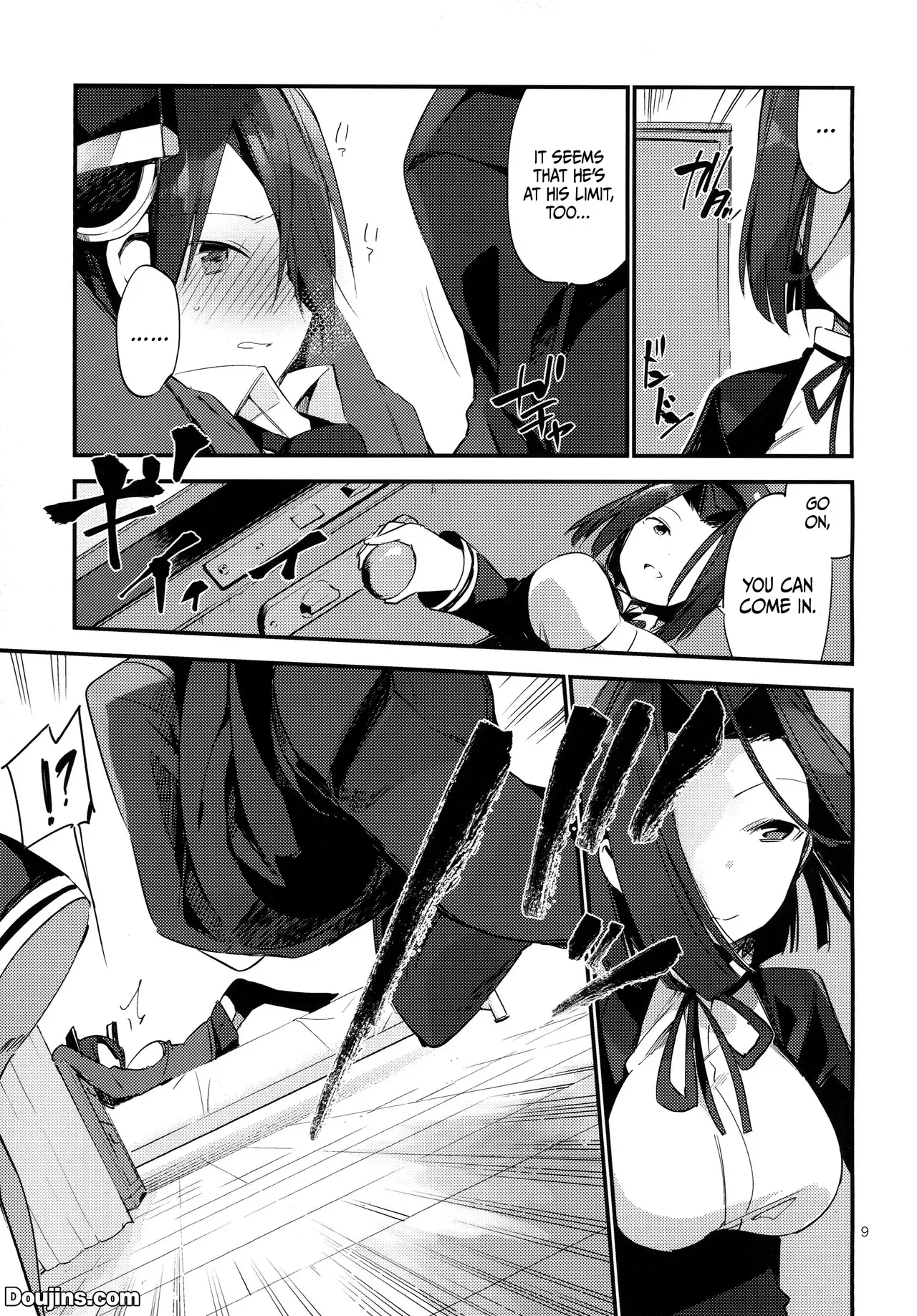 [TOZAN_BU (Fujiyama)] Kurai Keisha | Dark Inclination (Kantai Collection -KanColle-) [English] {Doujins.com} [Digital] - Page 9