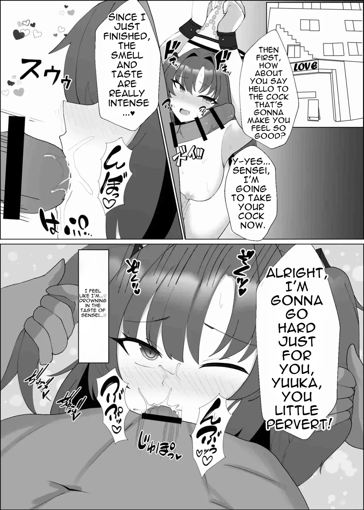 [Yorokin Pan Koujou (Adamyon)] Yuuka to Sensei no Himitsu (Blue Archive) [English] [Digital] - Page 8