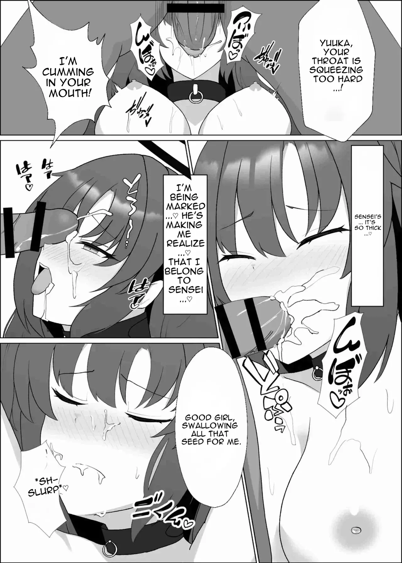 [Yorokin Pan Koujou (Adamyon)] Yuuka to Sensei no Himitsu (Blue Archive) [English] [Digital] - Page 9