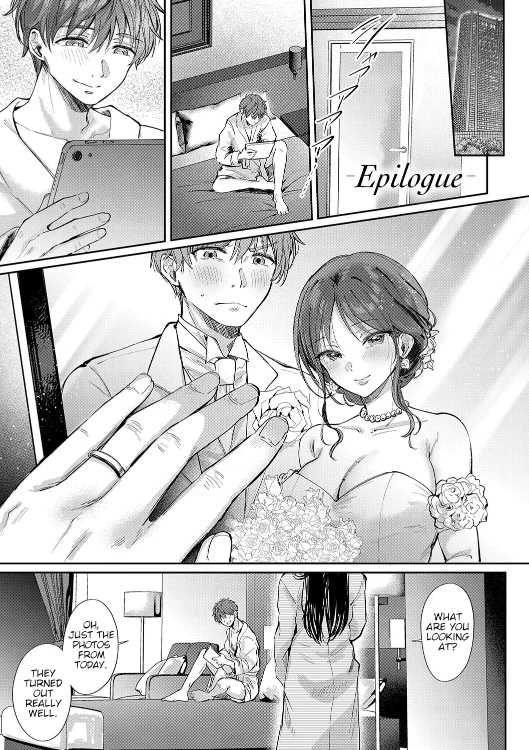 [ENJI (Gen)] Mujikaku na Osananajimi to Kyoumi Honi de Yatte Mitara - Epilogue [English] - Page 1