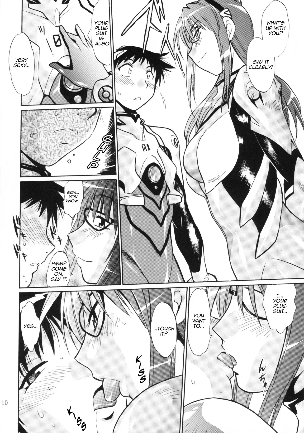 (C77) [Studio Katsudon (Manabe Jouji)] Plug Suit Fetish Vol.7 (Neon Genesis Evangelion) [English] - Page 9