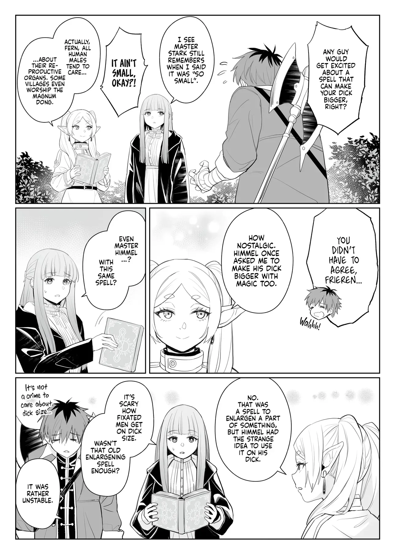 [COMEX (Zhen Lu)] Chinchin ga Ookiku Naru Mahou | A Spell That Makes Your Dick Bigger (Sousou no Frieren) [English] [Summer Salt] [Decensored] [Digital] - Page 3