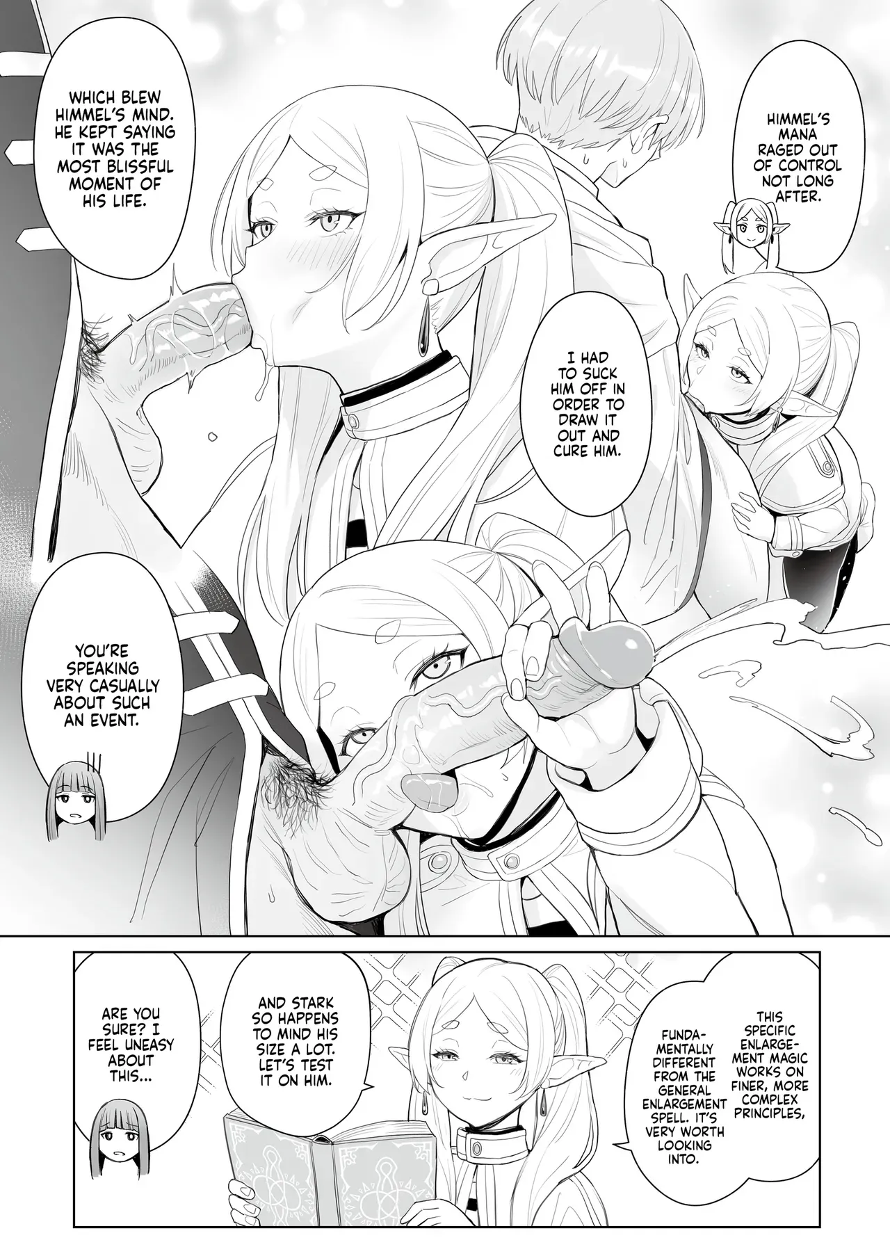 [COMEX (Zhen Lu)] Chinchin ga Ookiku Naru Mahou | A Spell That Makes Your Dick Bigger (Sousou no Frieren) [English] [Summer Salt] [Decensored] [Digital] - Page 4