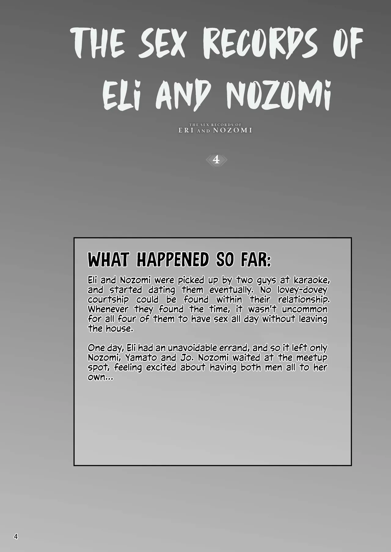 [Sobabu (Rasson)] Eri to Nozomi no Joujiroku - THE SEX RECORDS OF ERI AND NOZOMI 4 (Love Live!) [English] [Your Deer Friends Black] [Digital] - Page 3