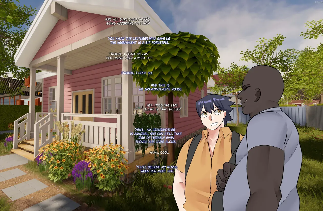 [Neko Plus] My grandmother likes my friend ENG - Page 1