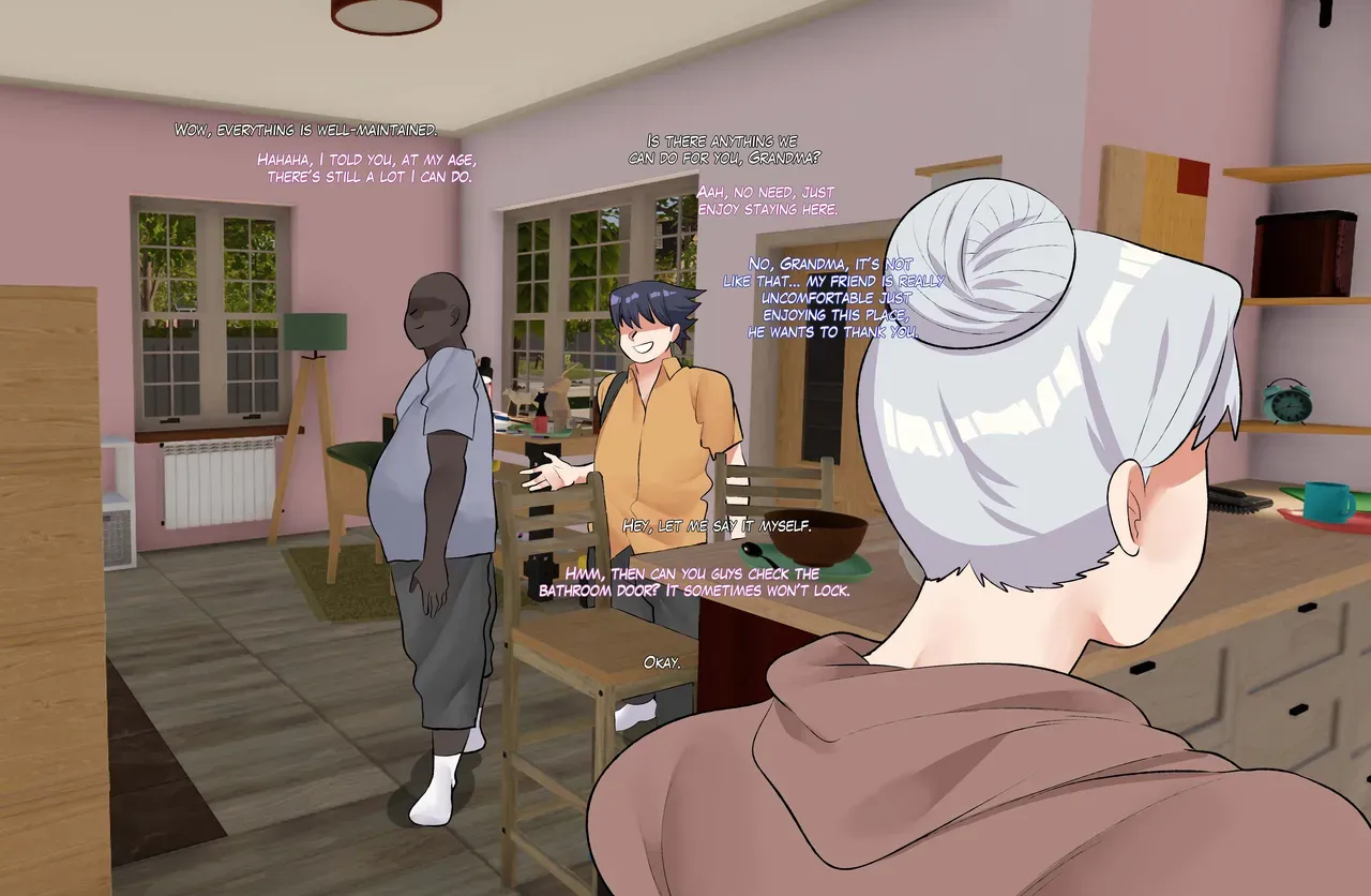 [Neko Plus] My grandmother likes my friend ENG - Page 5