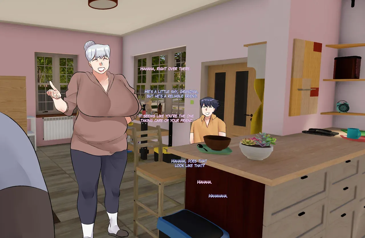 [Neko Plus] My grandmother likes my friend ENG - Page 7