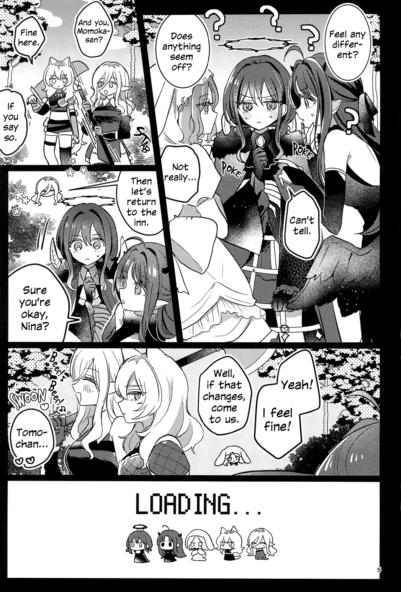 (Zenbu Buchikome. 7) [Hamu-chan Daisuki (Momi)] Joutai Ijou Lv. 27 | Status Ailment Lv. 27 (Girls Band Cry) [English] - Page 4