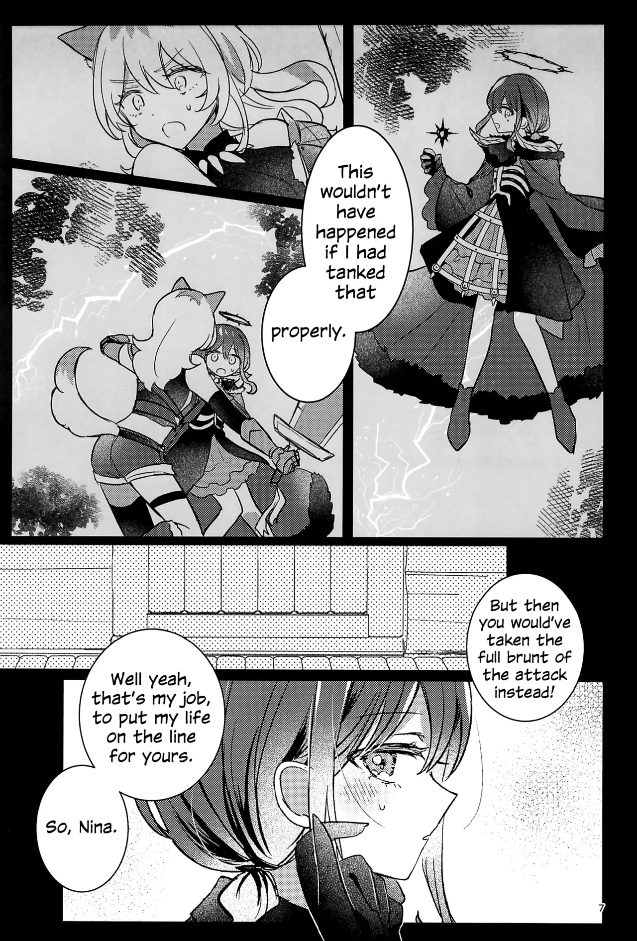 (Zenbu Buchikome. 7) [Hamu-chan Daisuki (Momi)] Joutai Ijou Lv. 27 | Status Ailment Lv. 27 (Girls Band Cry) [English] - Page 6