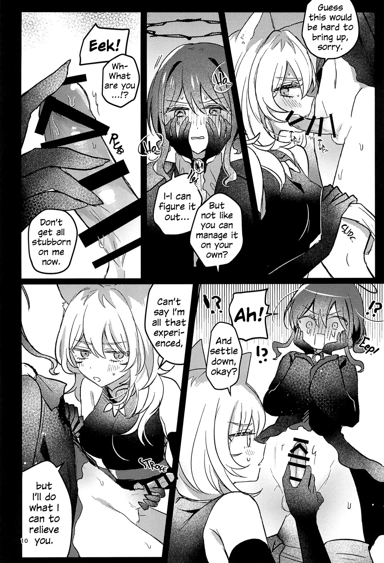 (Zenbu Buchikome. 7) [Hamu-chan Daisuki (Momi)] Joutai Ijou Lv. 27 | Status Ailment Lv. 27 (Girls Band Cry) [English] - Page 9