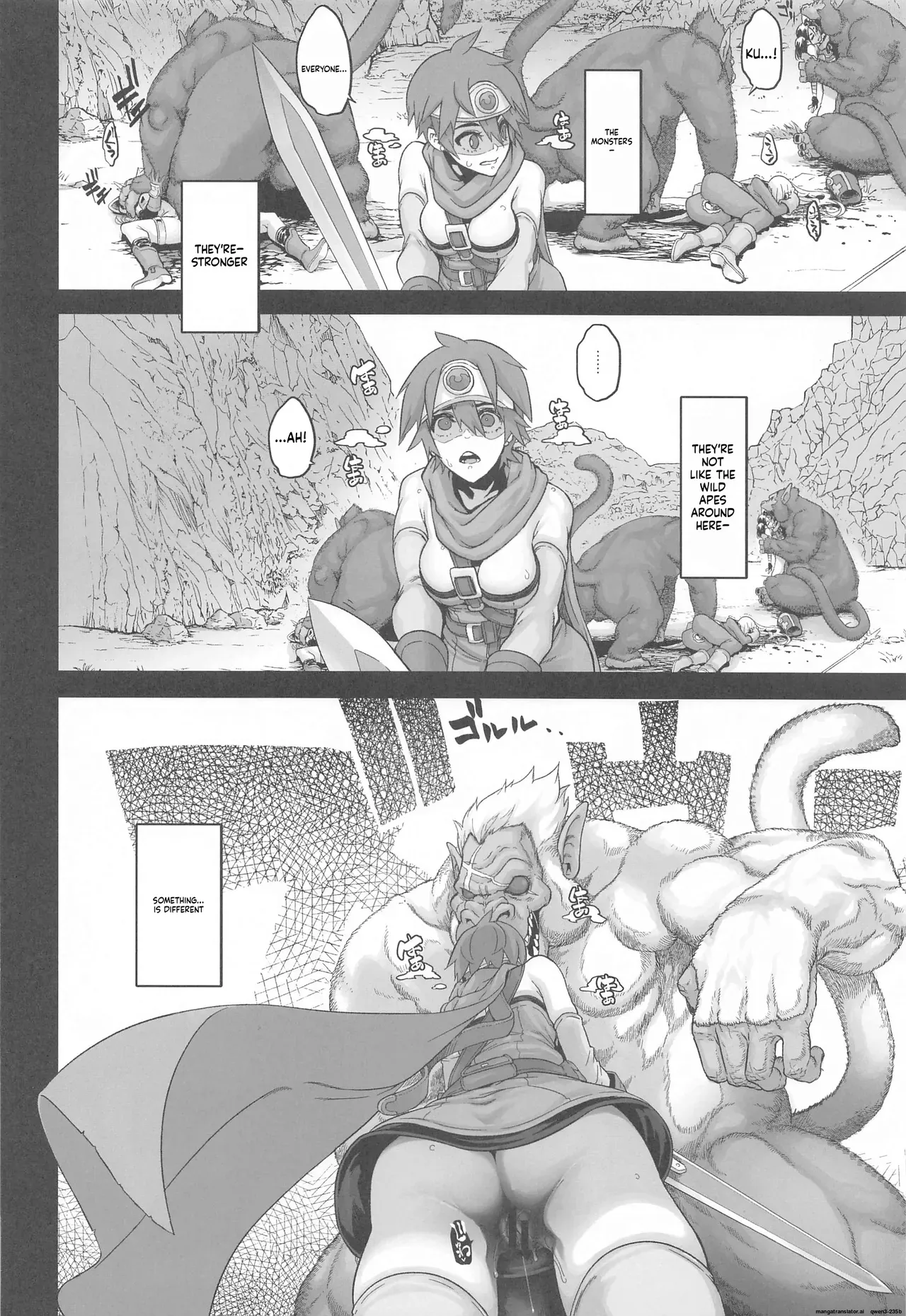 [DA HOOTCH (ShindoL)] Onna Yuusha no Tabi 6 Yoru no Machi no Onna Boukensha (Dragon Quest III) [English AI Translate] - Page 6