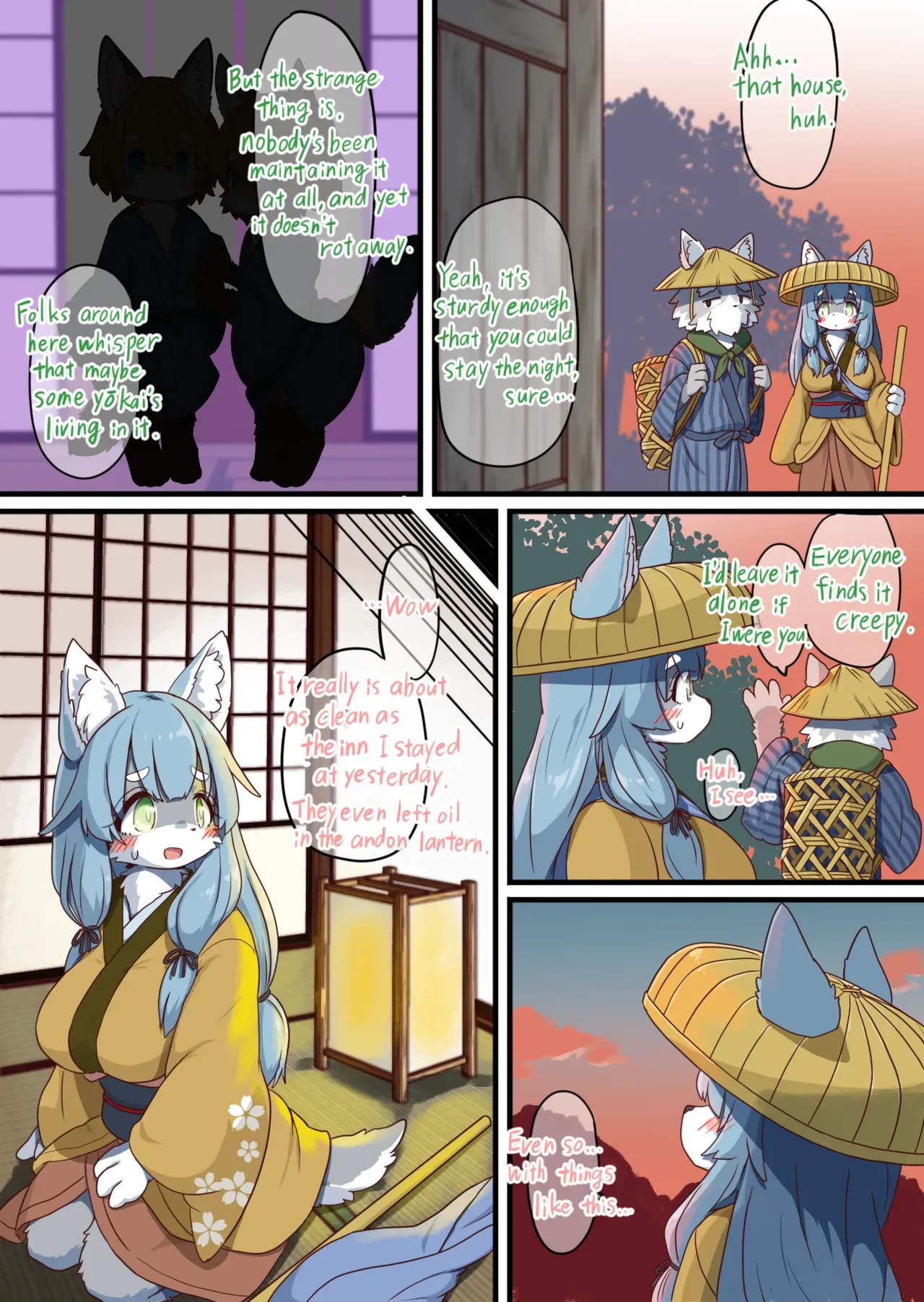 [Koori Nezumi] Zashiki-warashi-tachi ga Tabibito-san no Omocha ni Sareru Ohanashi | Zashiki-Warashi Being Used as Toys by a Traveler [English] - Page 4