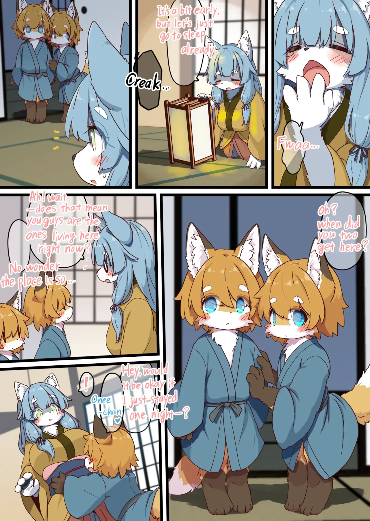 [Koori Nezumi] Zashiki-warashi-tachi ga Tabibito-san no Omocha ni Sareru Ohanashi | Zashiki-Warashi Being Used as Toys by a Traveler [English] - Page 5