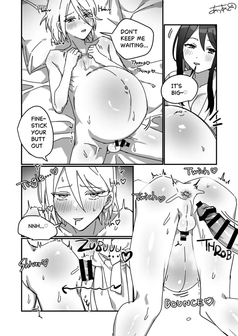 [Auagu Buta] Futanari x Ninpu Femboy [Japanese, English] - Page 10