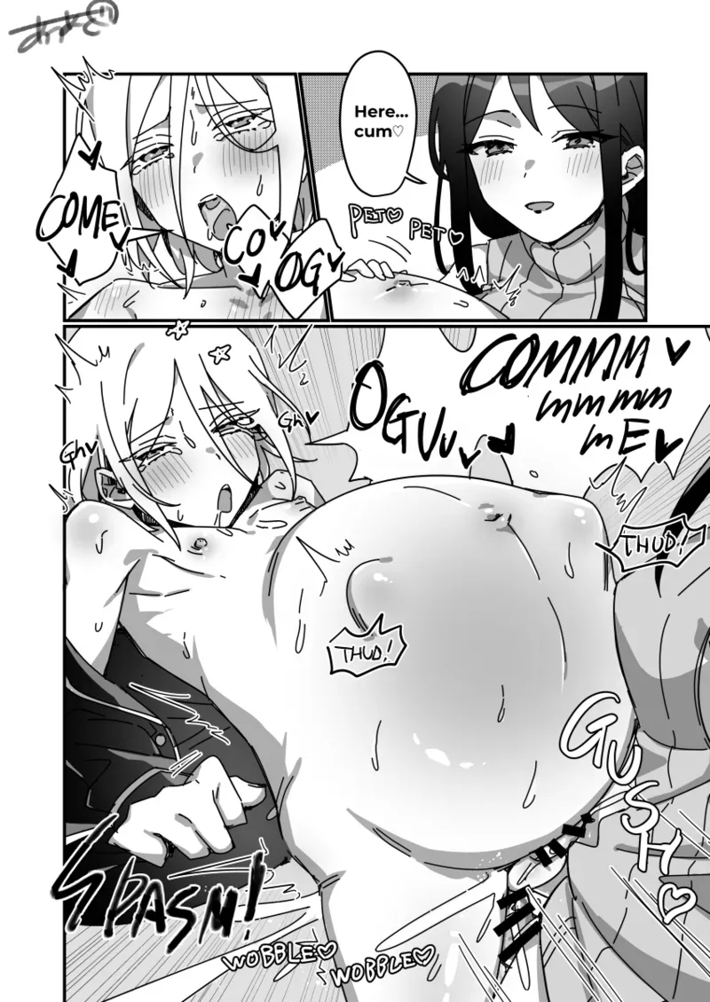[Auagu Buta] Futanari x Ninpu Femboy [Japanese, English] - Page 9