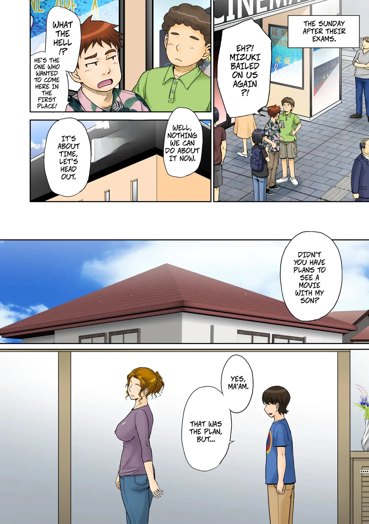 [MOON RULER (Tsukino Jyogi)] Toaru Jukujo Zuki Danshi no Love Hame Koukanroku File 01 | A Certian MILF Loving Man's Love Affair File 01 [English] [Digital] - Page 5