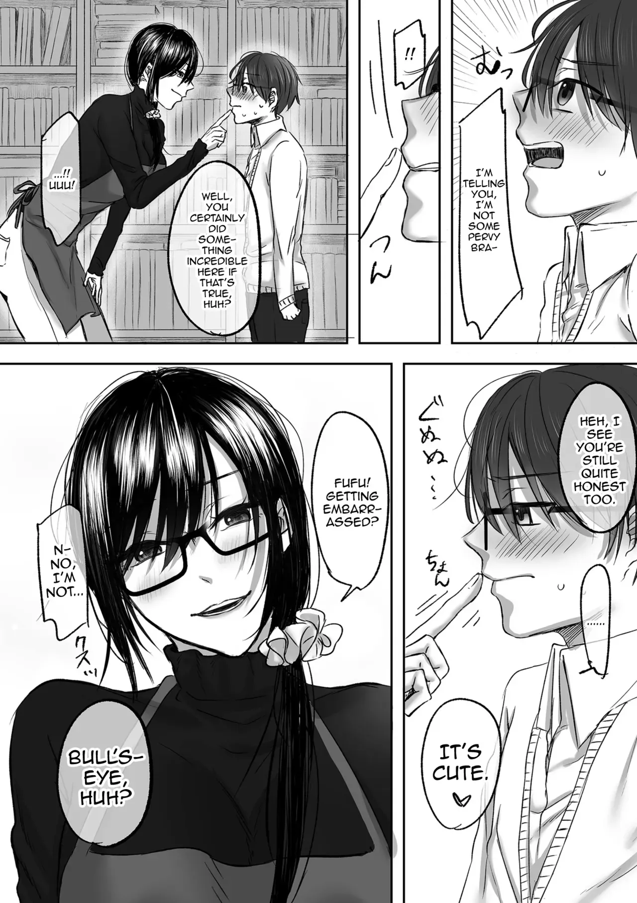 [Hirariha] Koshoten no Onee-san ni Maso nano o Minukarete Choukyou sareru Hanashi Kouhen (COMIC Kuriberon DUMA Vol. 78) [English] [mysterymeat3] - Page 2