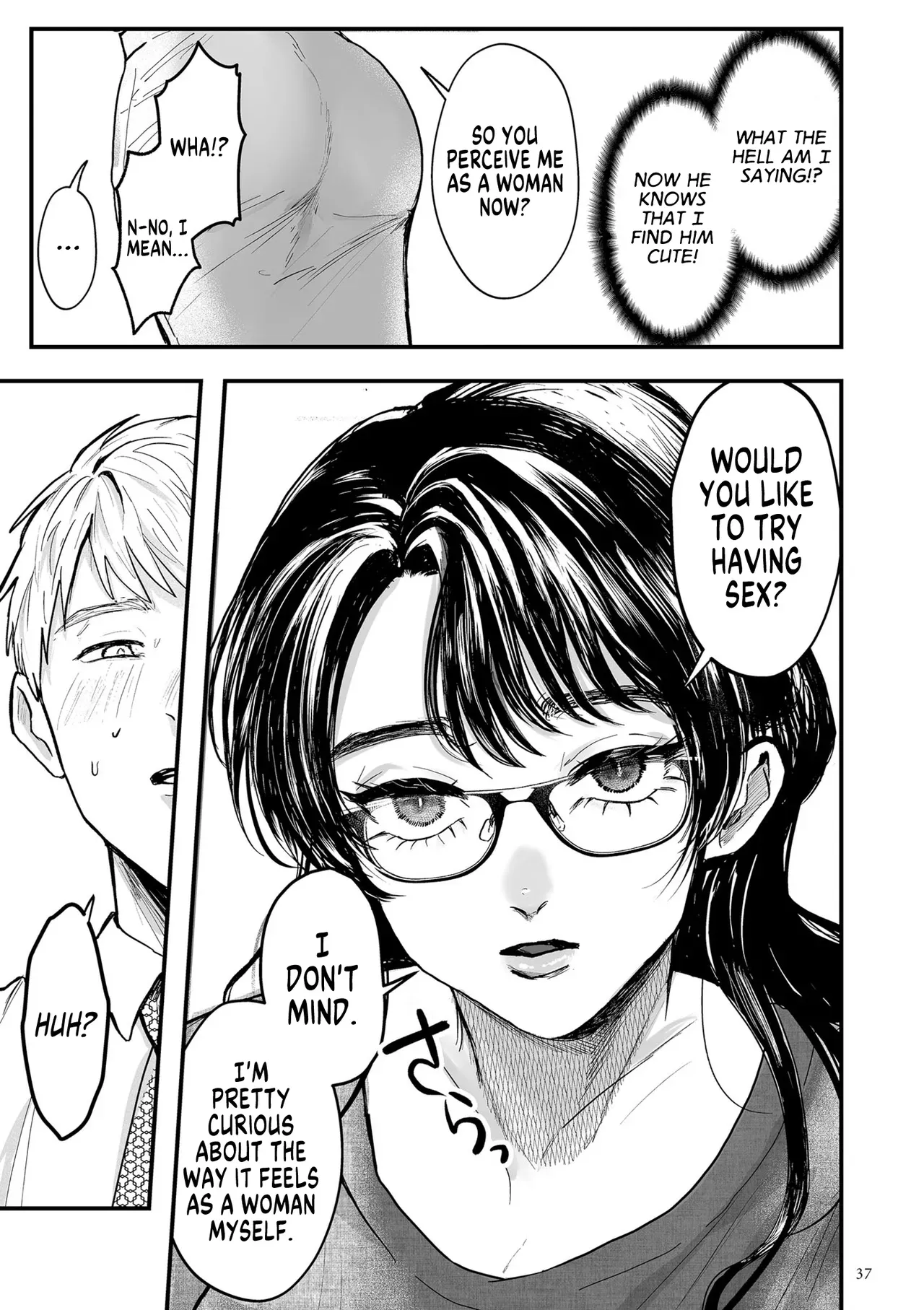 [Shikabanekamo] He's a Man... He's a Man... He's a Man... (Shingata! TS Virus Outbreak) [English] [GTF] [Digital] - Page 9