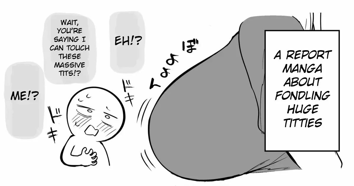 [Ricochet] Dekachichi Momi Repo Manga | A Report Manga About Fondling Huge Titties [English] [ConTL] - Page 1