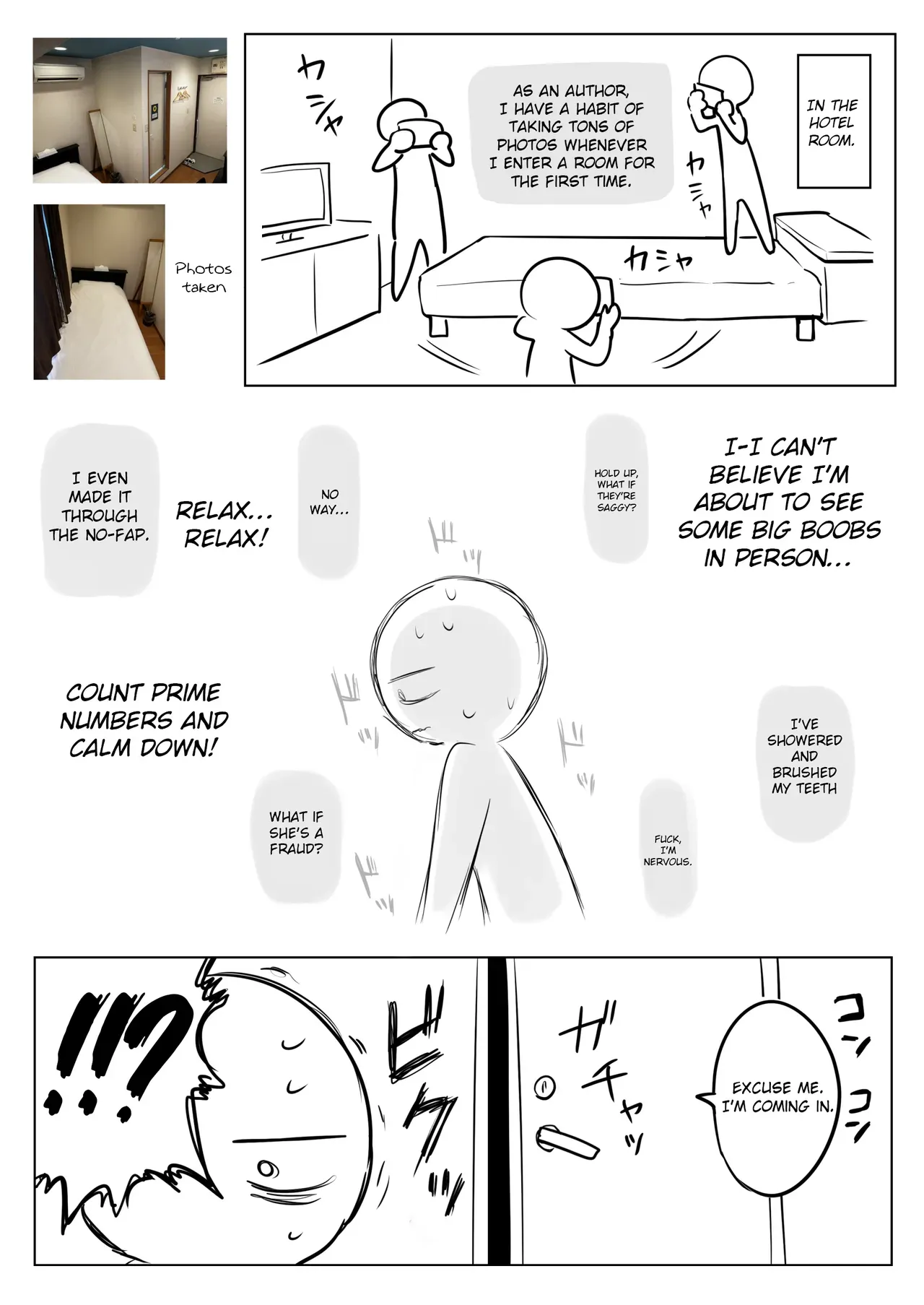 [Ricochet] Dekachichi Momi Repo Manga | A Report Manga About Fondling Huge Titties [English] [ConTL] - Page 7