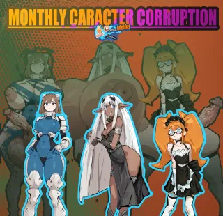 Monthly character corrupition-Milk flaker cover