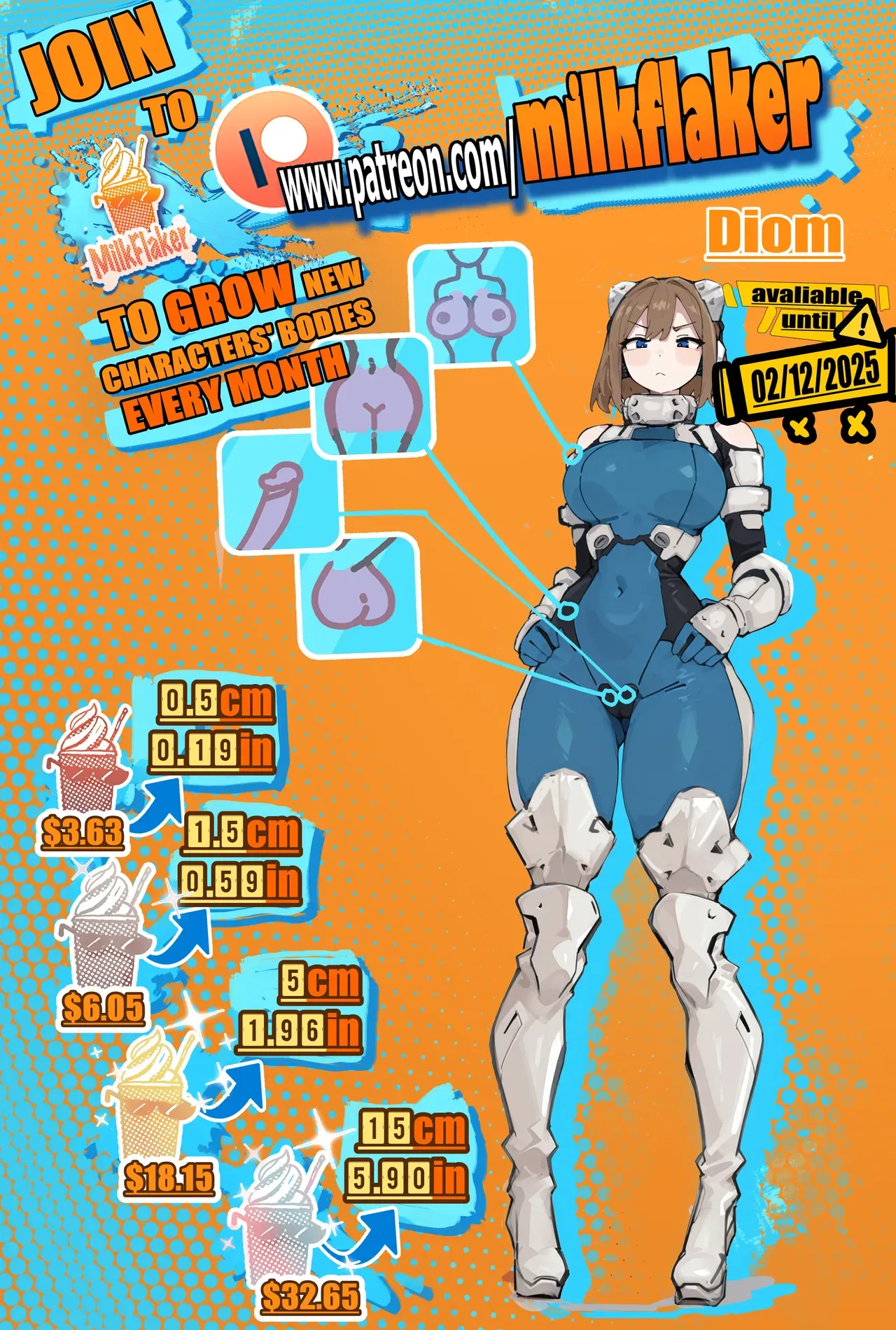 Monthly character corrupition-Milk flaker - Page 2