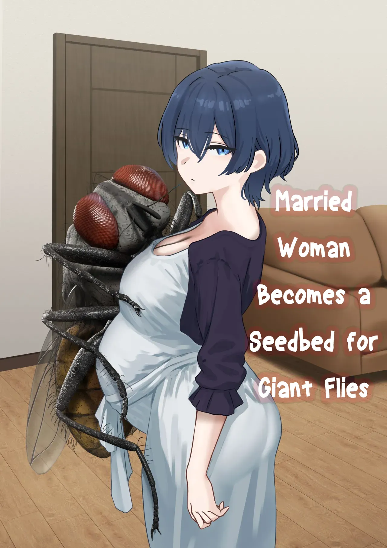 [1 Dot Migi ni Zura Shite Kudasai] Married Woman Becomes a Seedbed for Giant Flies | Hitodzuma wa Kyoudai Bae-tachi no Naedoko to Naru [English] - Page 2