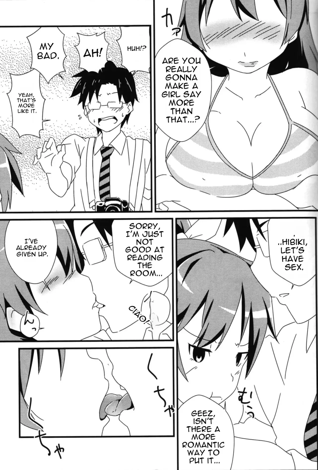 (C88) [Saba DOWN (Sabakui)] H wa Hibiki no H (THE iDOLM@STER) [MTL] - Page 8