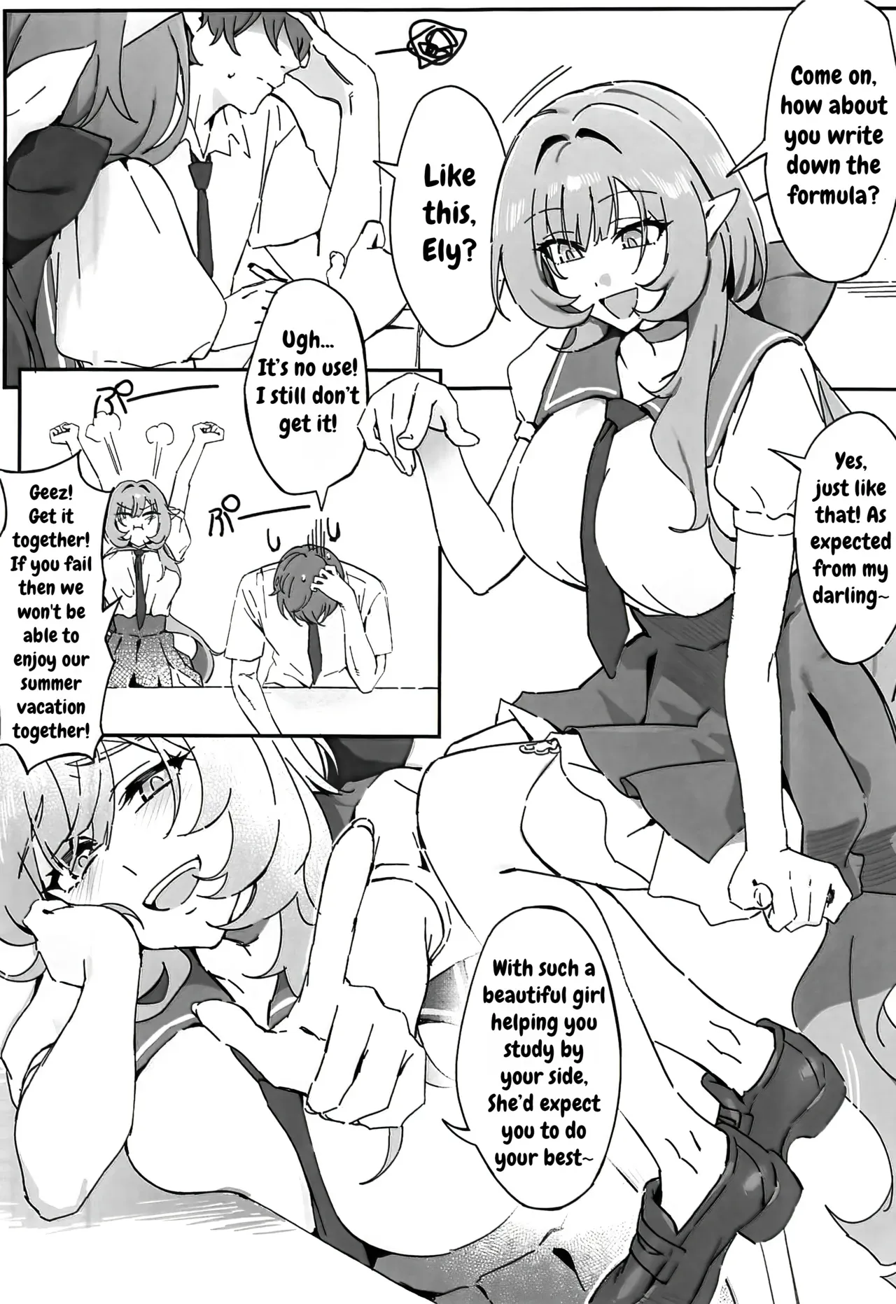 (C107) [Luwen Workshop (Mata Aou Ne)] Sweet Pink (Honkai Impact 3) [English] [DefinitelyNotPixel] - Page 2