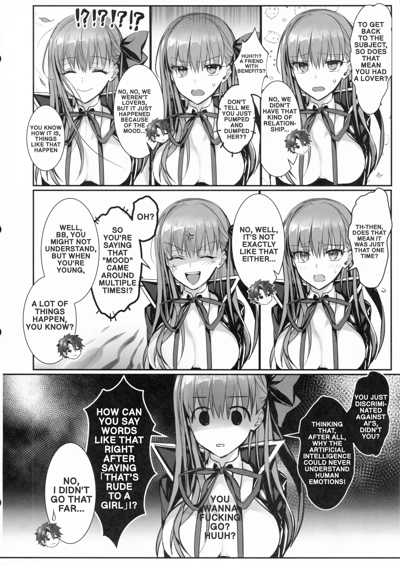 (C106) [3V2Umezakoori70 (Midou Pengin)] Senpai, aren't you being a bit cheeky lately Even though you lost your virginity to me♡♡  (FGO) (English) - Page 7