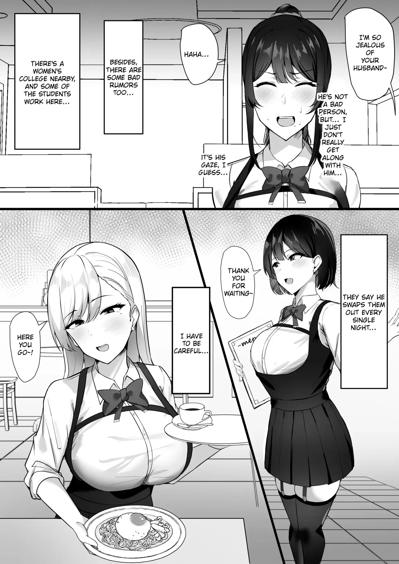 [Sweet Apple. (Mitty)] Fuufu Seikatsu no Tame ni Dakareru Tsuma [English] [MTL] - Page 8