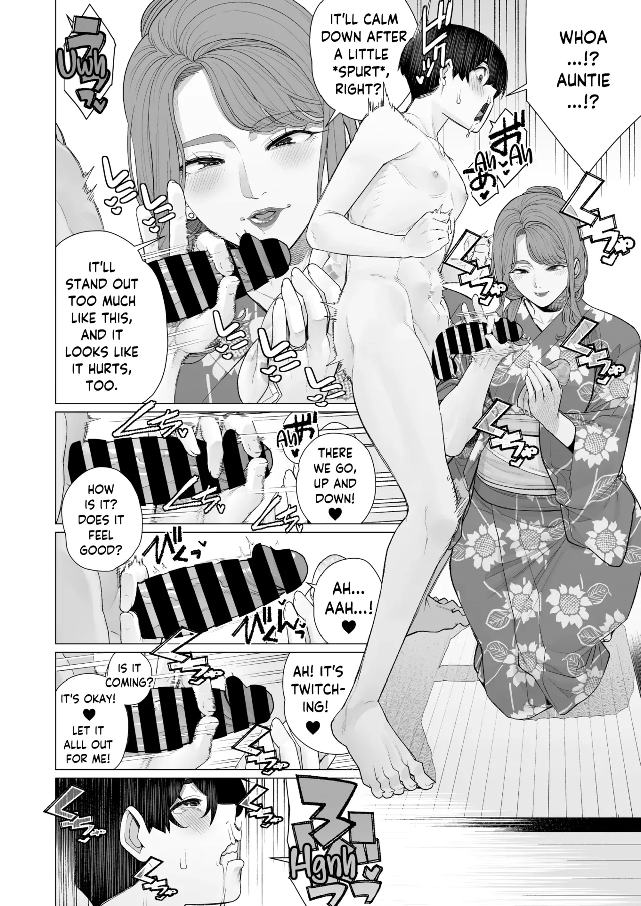 [Minamida USuke] Yukata to Mama to Hanabi Taikai | Fireworks Festival Yukata Fitting With His Mom (COMIC HOTMiLK Koime Vol. 58) [English] [skibidibenki] [Digital] - Page 4