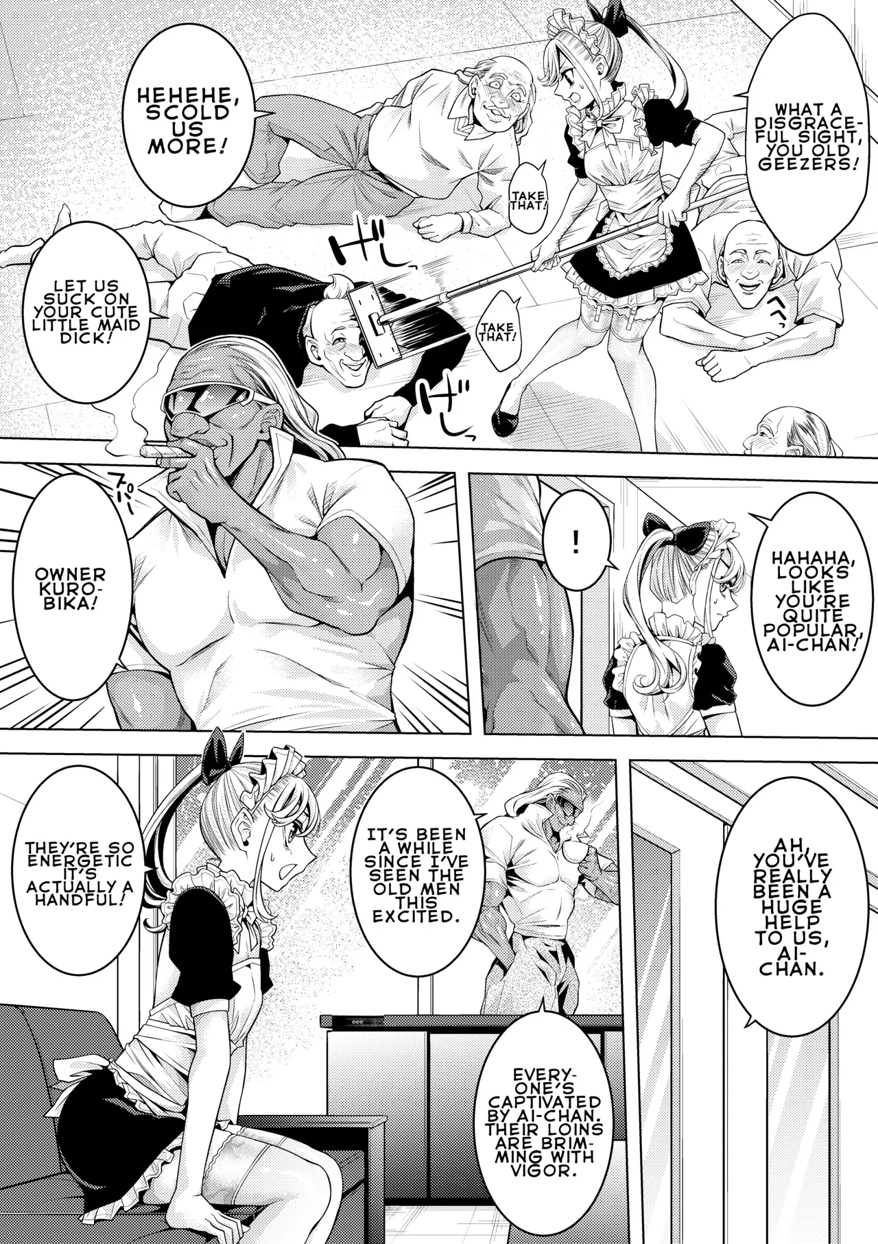 [Brappi (Brother Pierrot)] Otokonoko Maid Roujin Home de Soap no Maki | Femboy Maid: The Soapland Chapter at the Nursing Home [English] [LKK•Scans] - Page 5